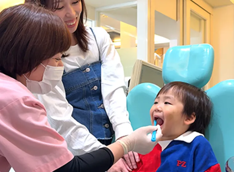 親子いっしょの「同時予約・受診」可能 